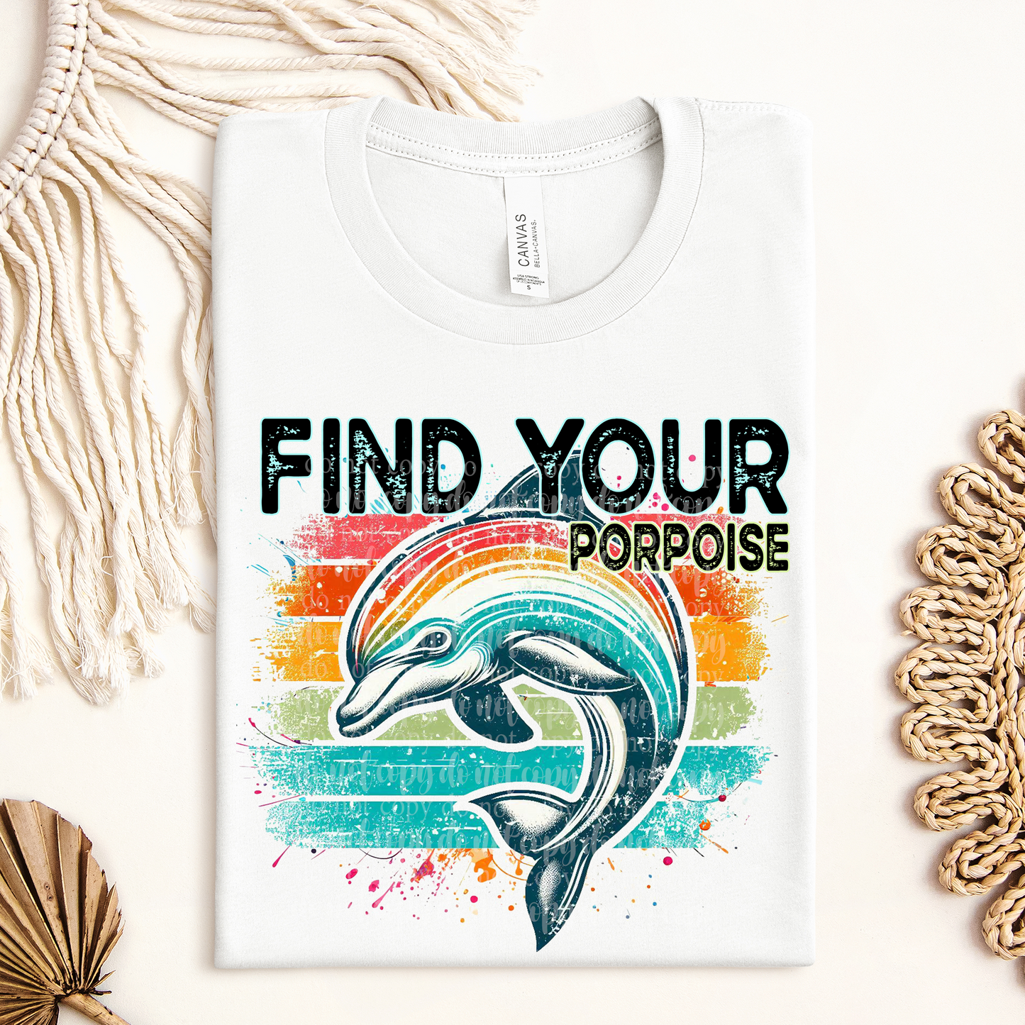 Find Your Porpoise **EXCLUSIVE** Witty Animals DTF & Sublimation Transfer