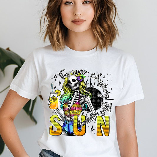 Forever Chasing the Sun DTF & Sublimation Transfer