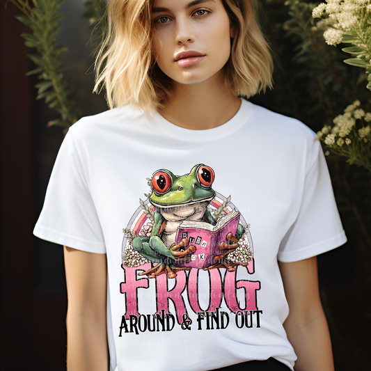 Frog Around DTF & Sublimation Transfer