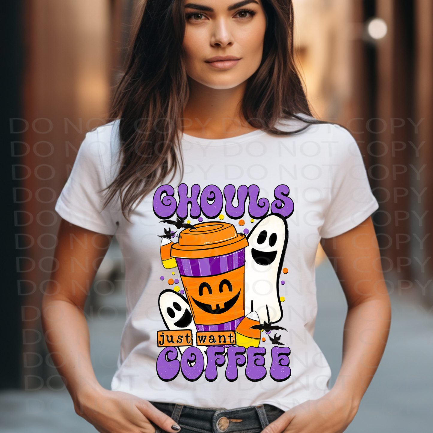 Ghouls Coffee DTF & Sublimation Transfer