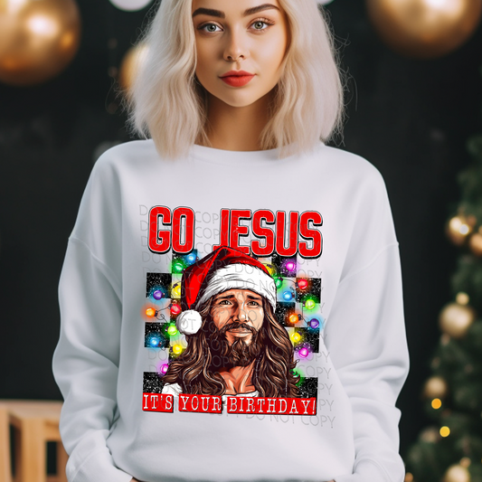 Go Jesus DTF & Sublimation Transfer