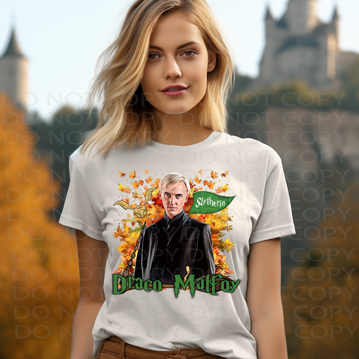 Green Autumn DTF & Sublimation Transfer