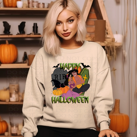 Happy New World Halloween DTF & Sublimation Transfer