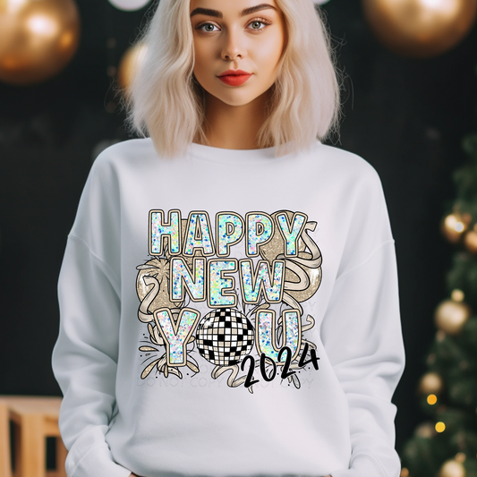 Happy New You DTF & Sublimation Transfer