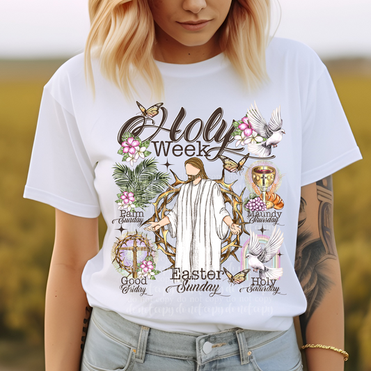 Holy Week DTF & Sublimation Transfer