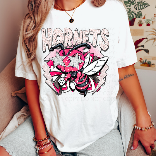 Preppy Hornets DTF & Sublimation Transfer