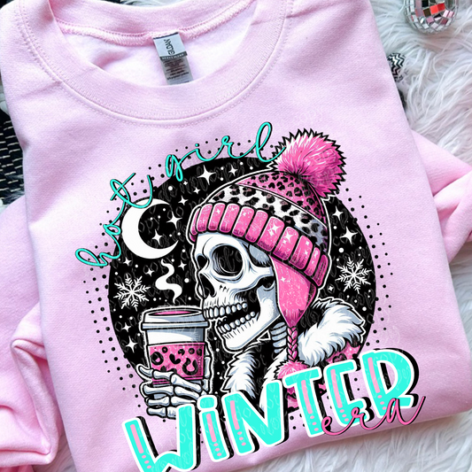 Hot Girl Winter Era Skele DTF & Sublimation Transfer