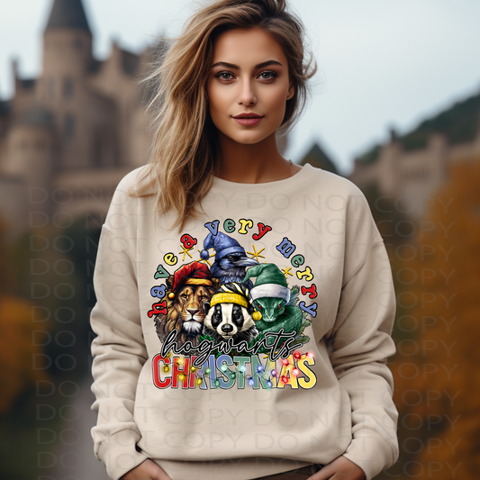 Houses Christmas DTF & Sublimation Transfer