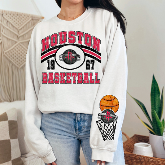 Houston B-Ball DTF & Sublimation Transfer