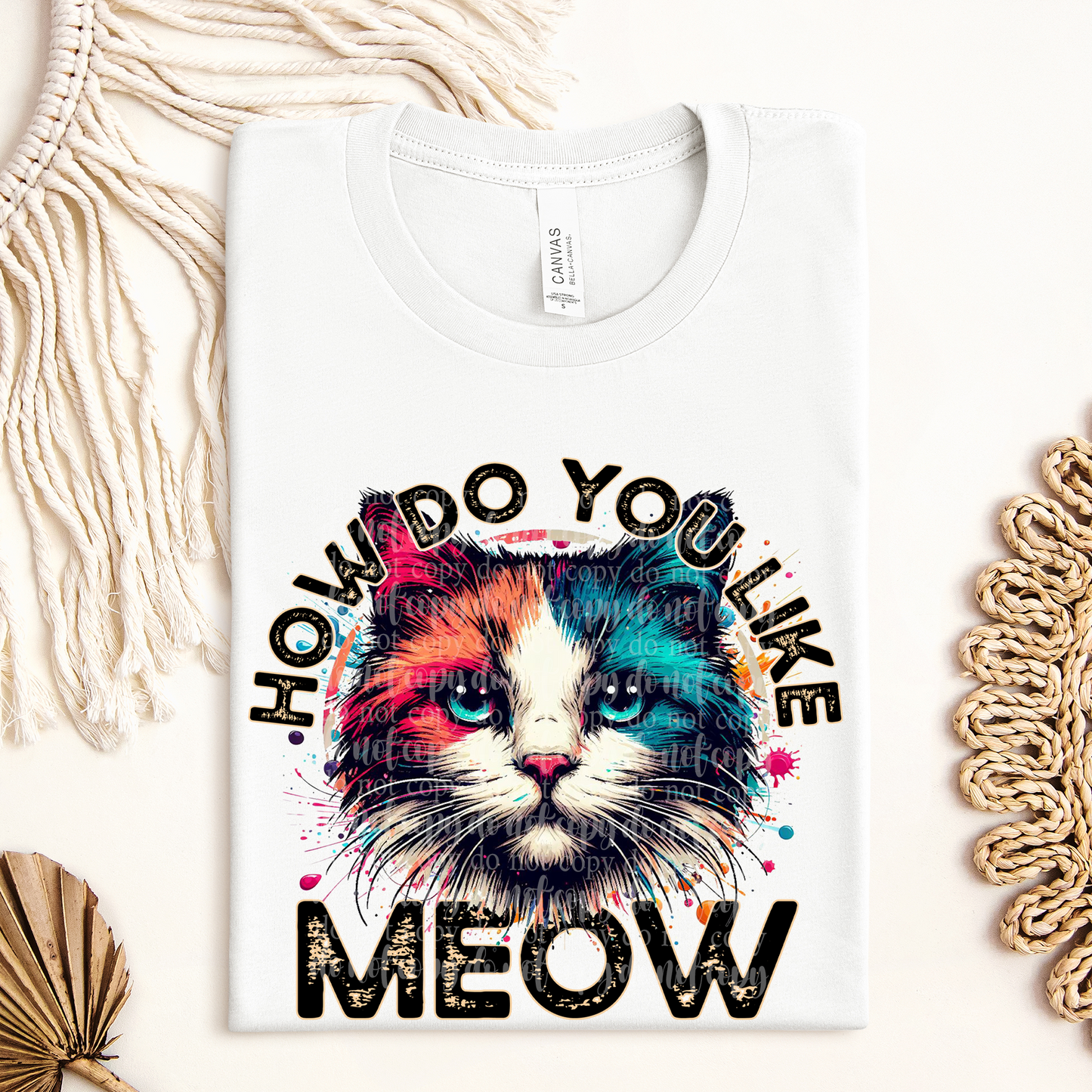 How Do You Like Meow **EXCLUSIVE** Witty Animals DTF & Sublimation Transfer