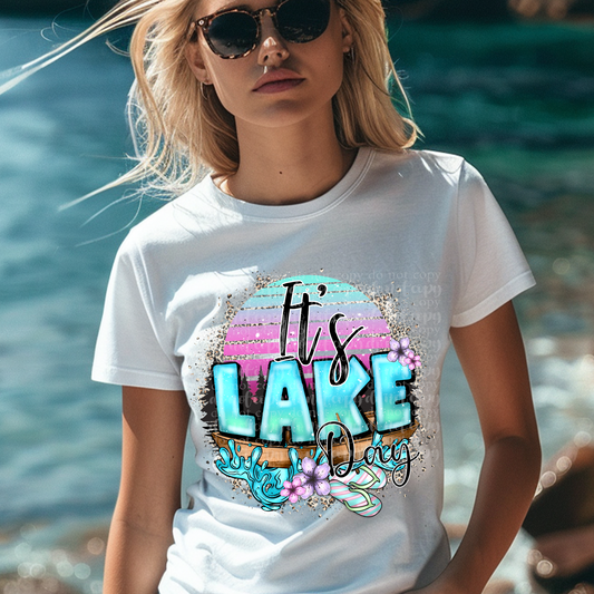 It's Lake Day DTF & Sublimation Transfer