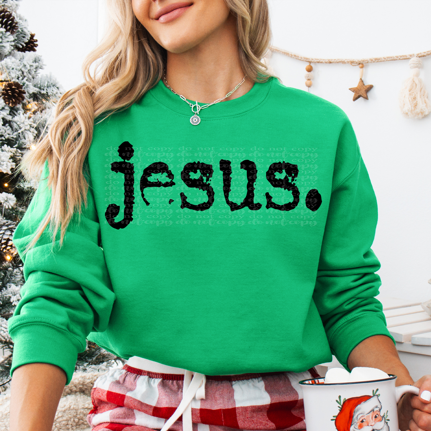 Jesus Typography DTF & Sublimation Transfer