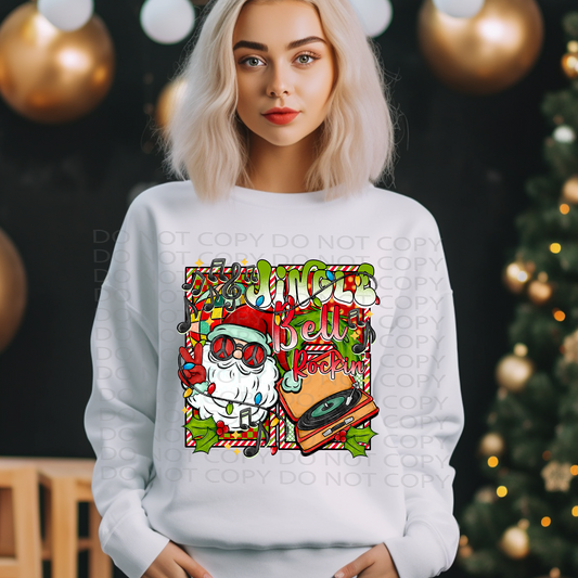 Jingle Bell Rockin' DTF & Sublimation Transfer