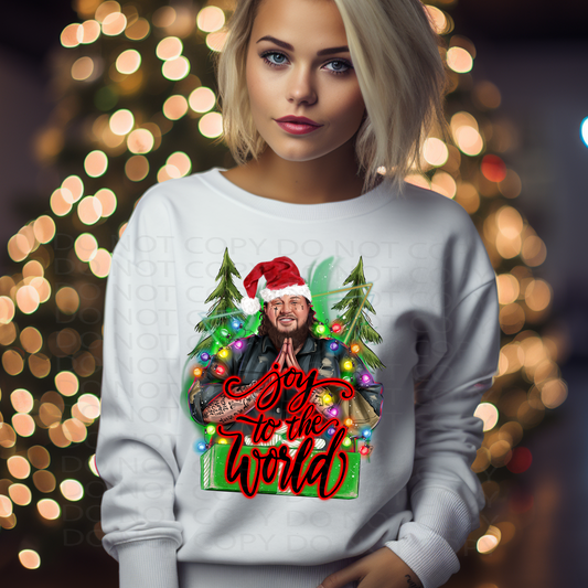 Joy to the World Country DTF & Sublimation Transfer