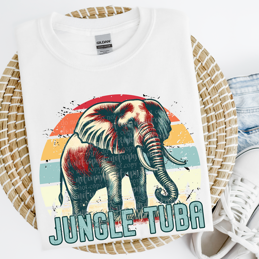 Jungle Tuba DTF & Sublimation Transfer