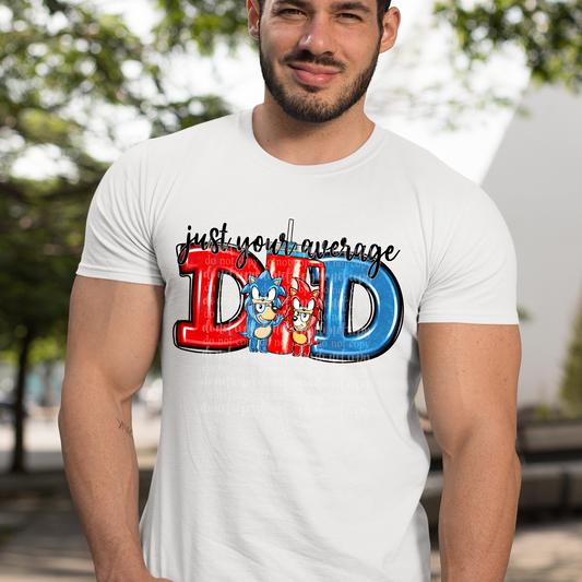 Just Your Average Fast Dad DTF & Sublimation Transfer