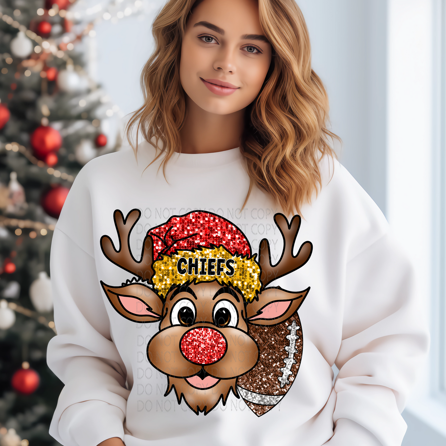 K C Reindeer DTF & Sublimation Transfer