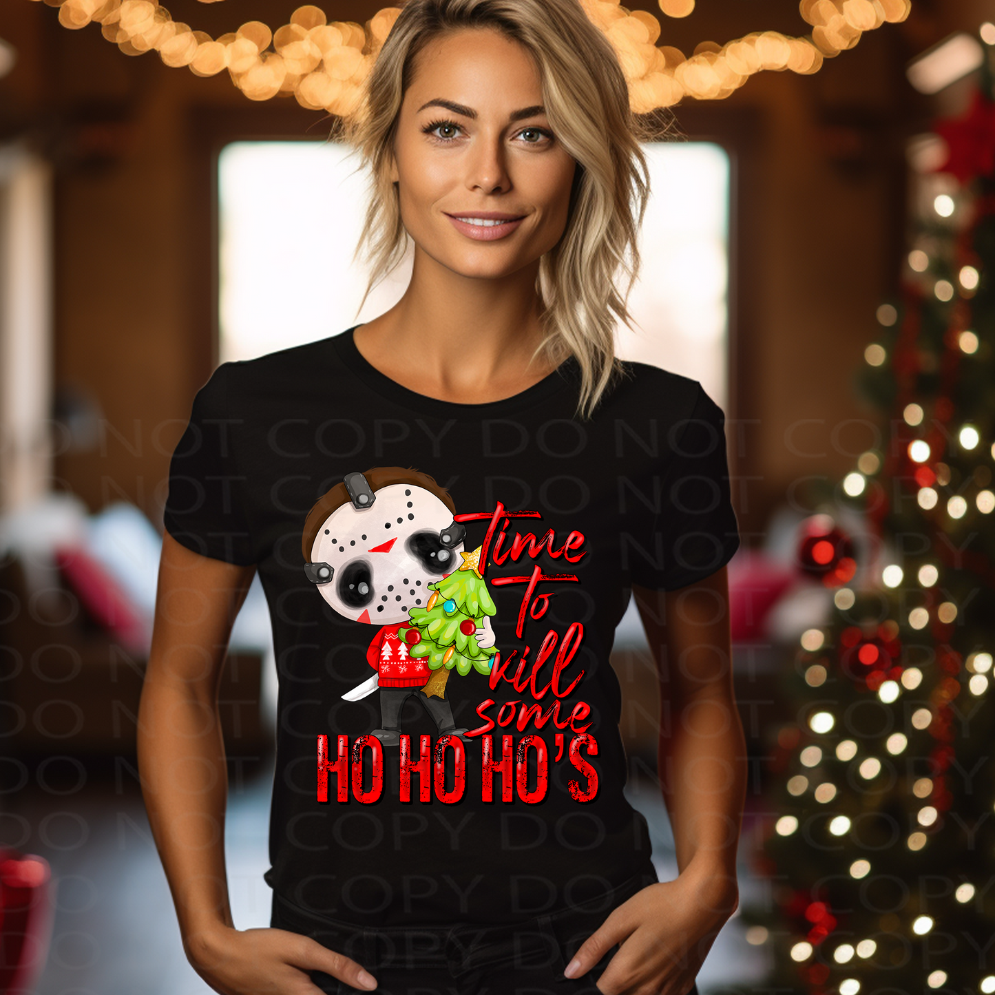 Kill Some Ho Ho Ho's DTF & Sublimation Transfer