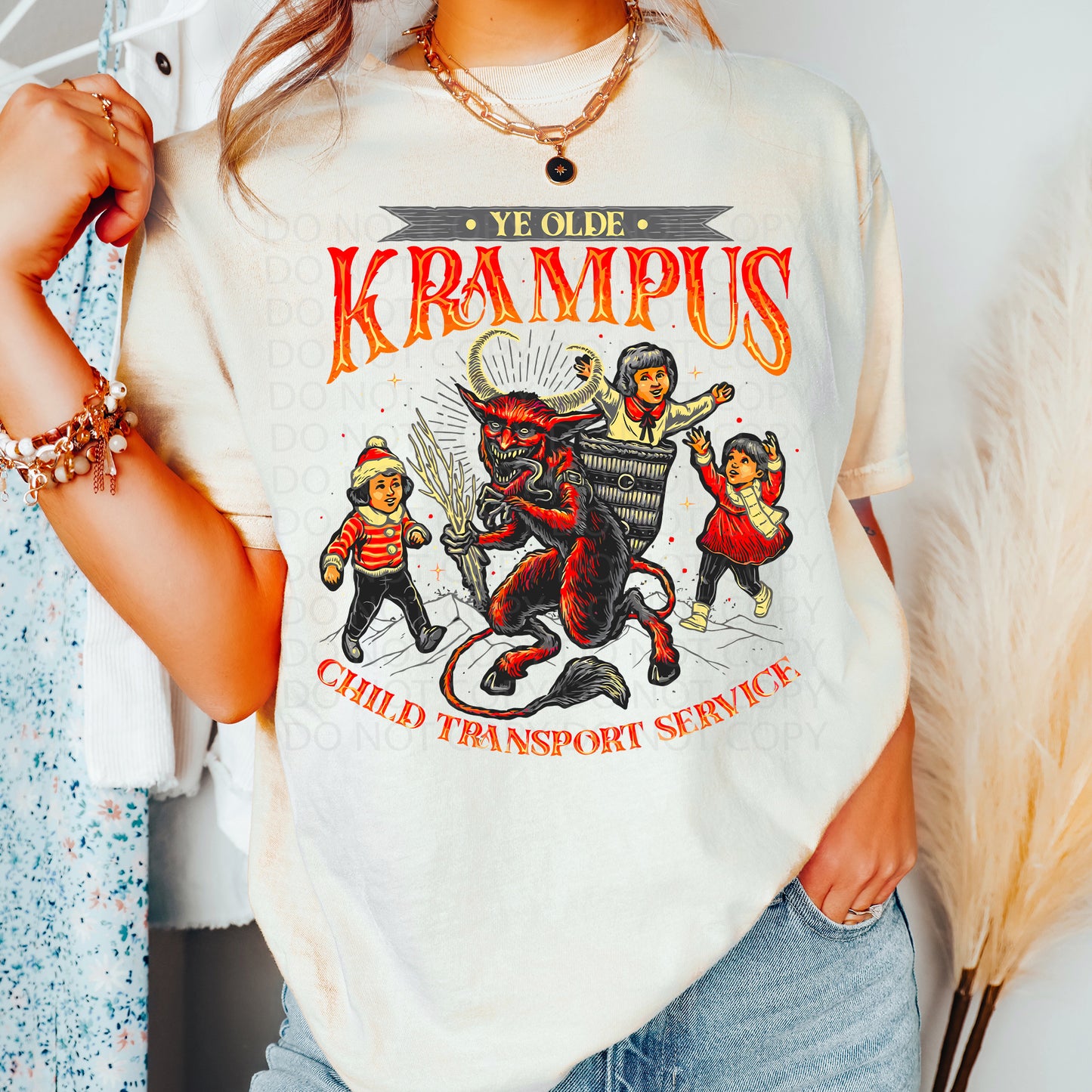 Krampus DTF & Sublimation Transfer