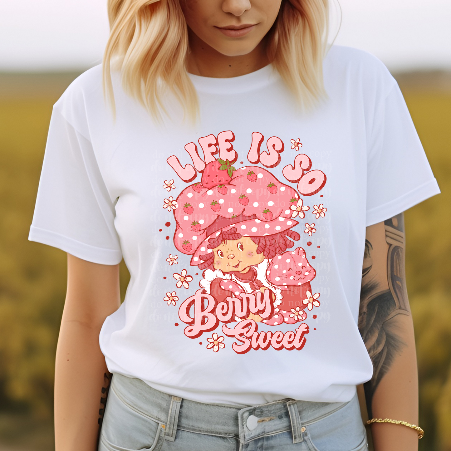 Life is So Berry Sweet DTF & Sublimation Transfer