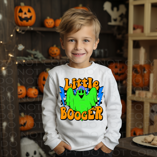 Little Booger Blue DTF & Sublimation Transfer