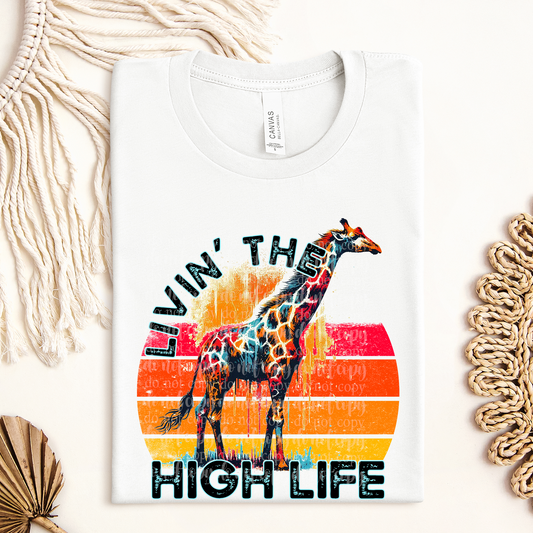 Livin' the High Life **EXCLUSIVE** Witty Animals DTF & Sublimation Transfer