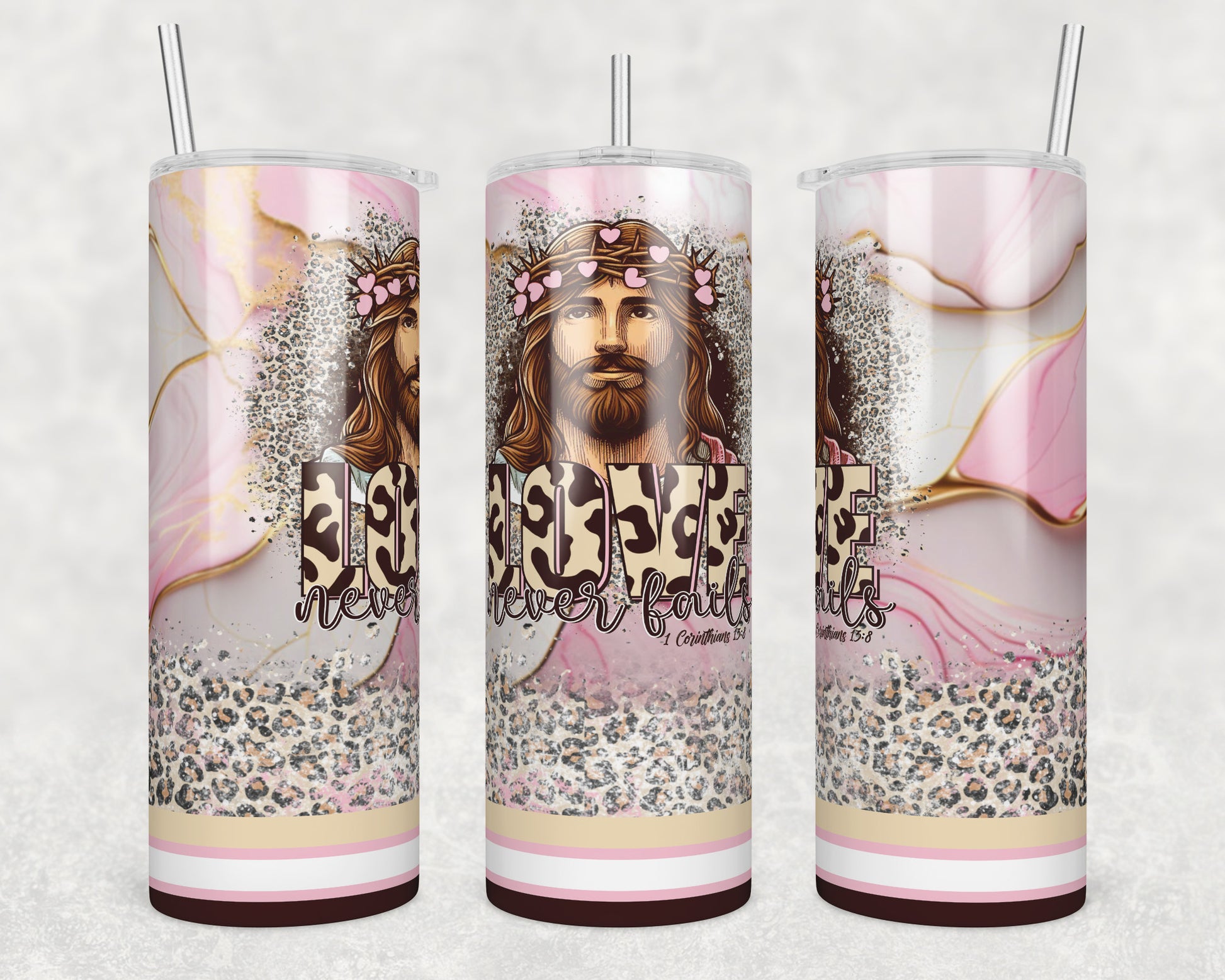 Sublimation Tumbler Wrap -Teacher LOVE