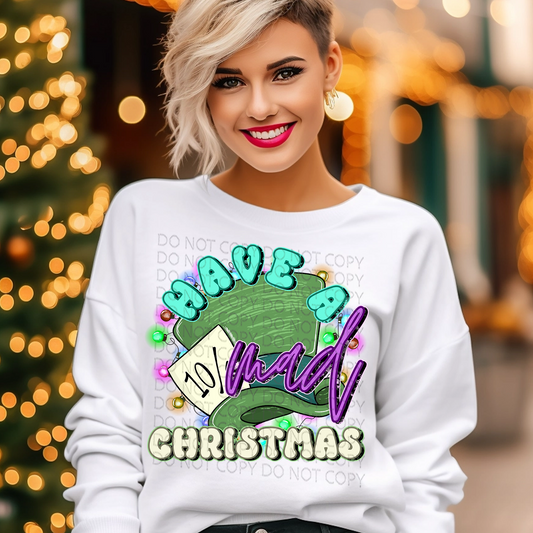 Have a Mad Christmas DTF & Sublimation Transfer