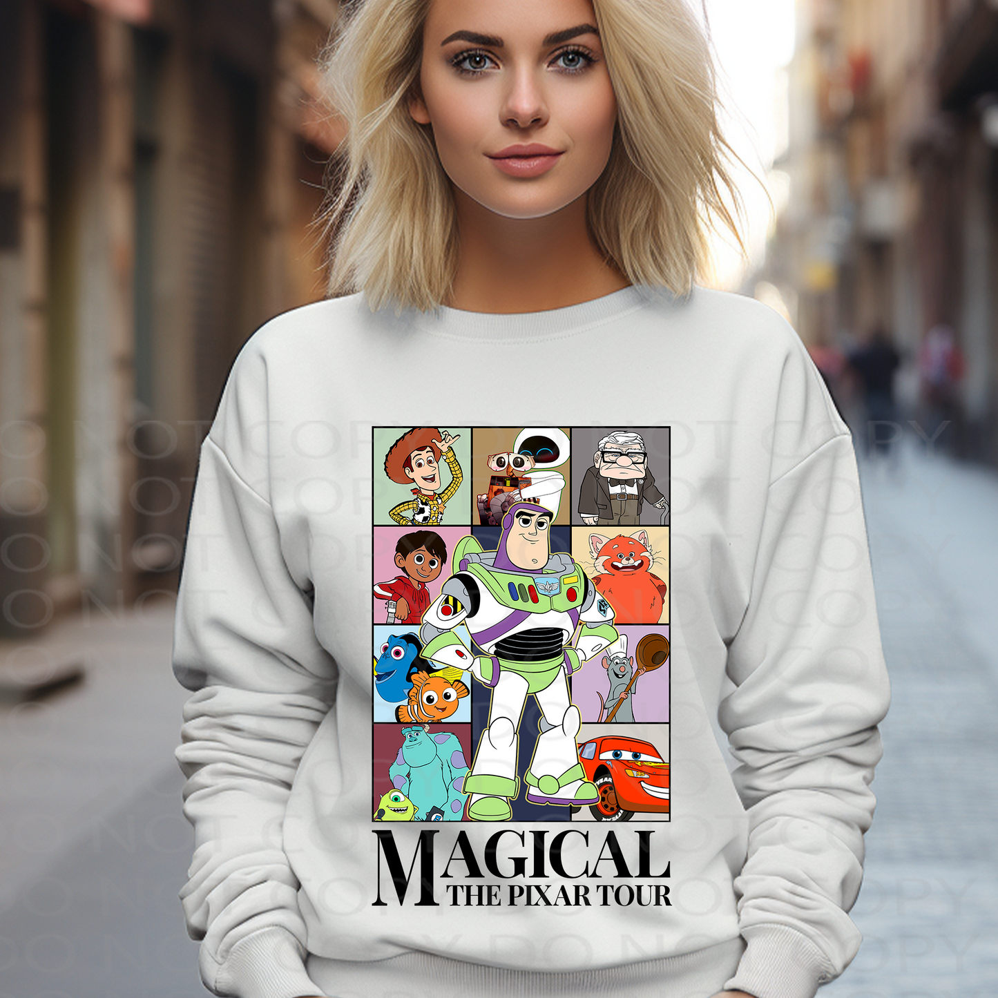 Magical Tour Collage DTF & Sublimation Transfer