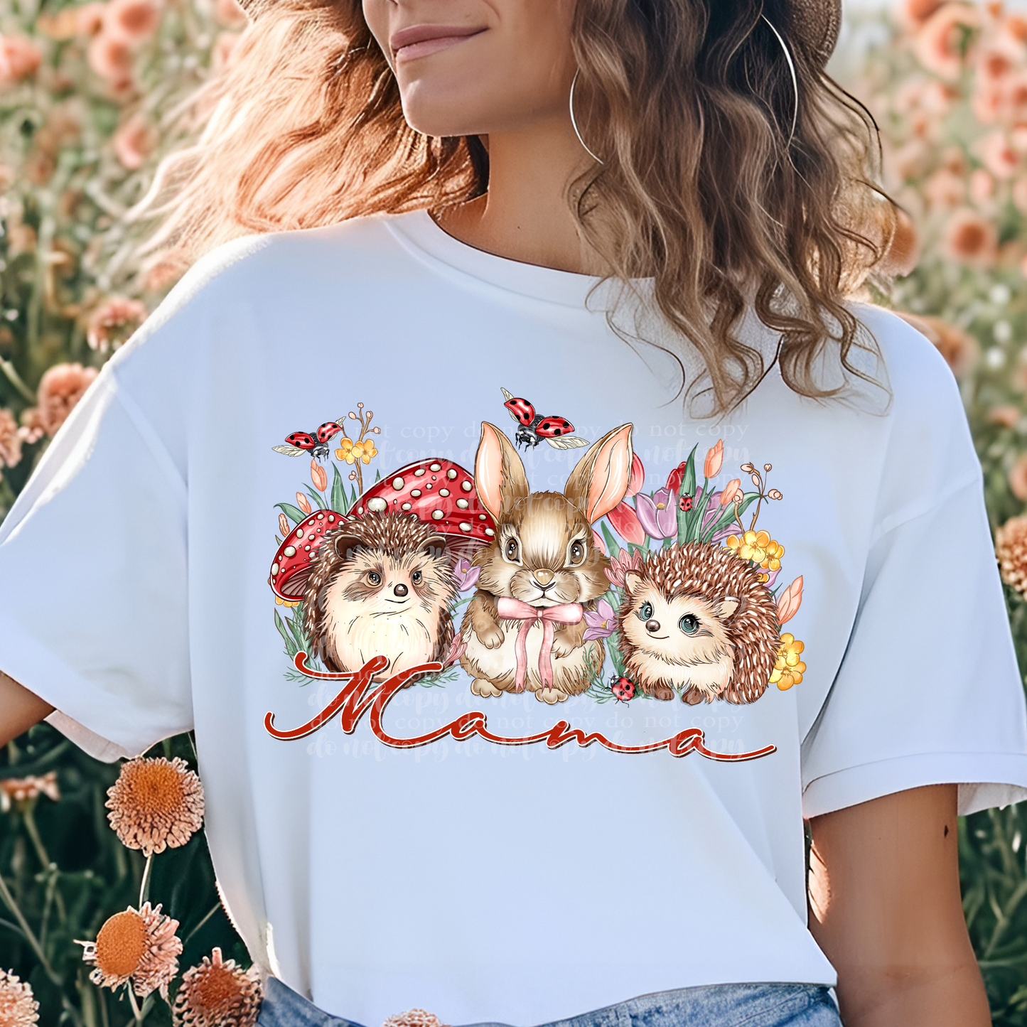 Mama Spring Animals DTF & Sublimation Transfer