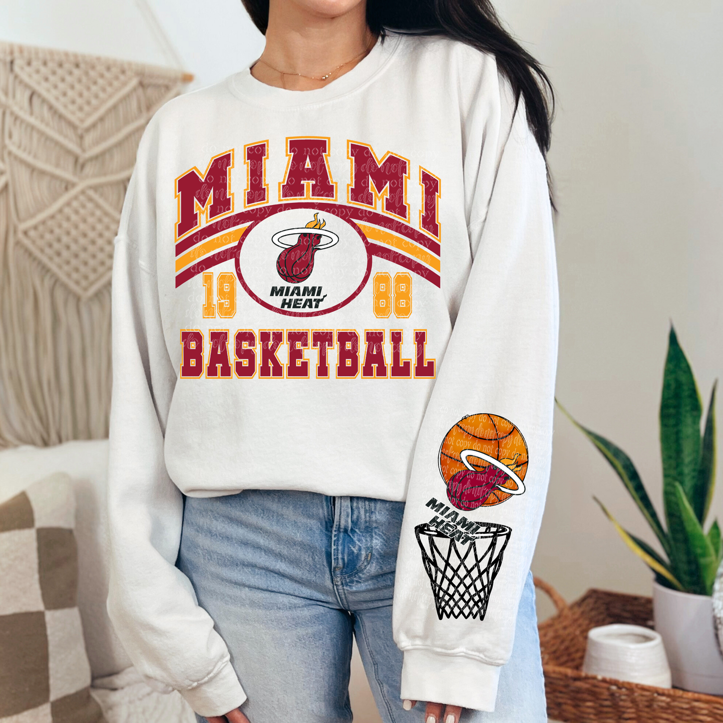 Miami B-Ball DTF & Sublimation Transfer