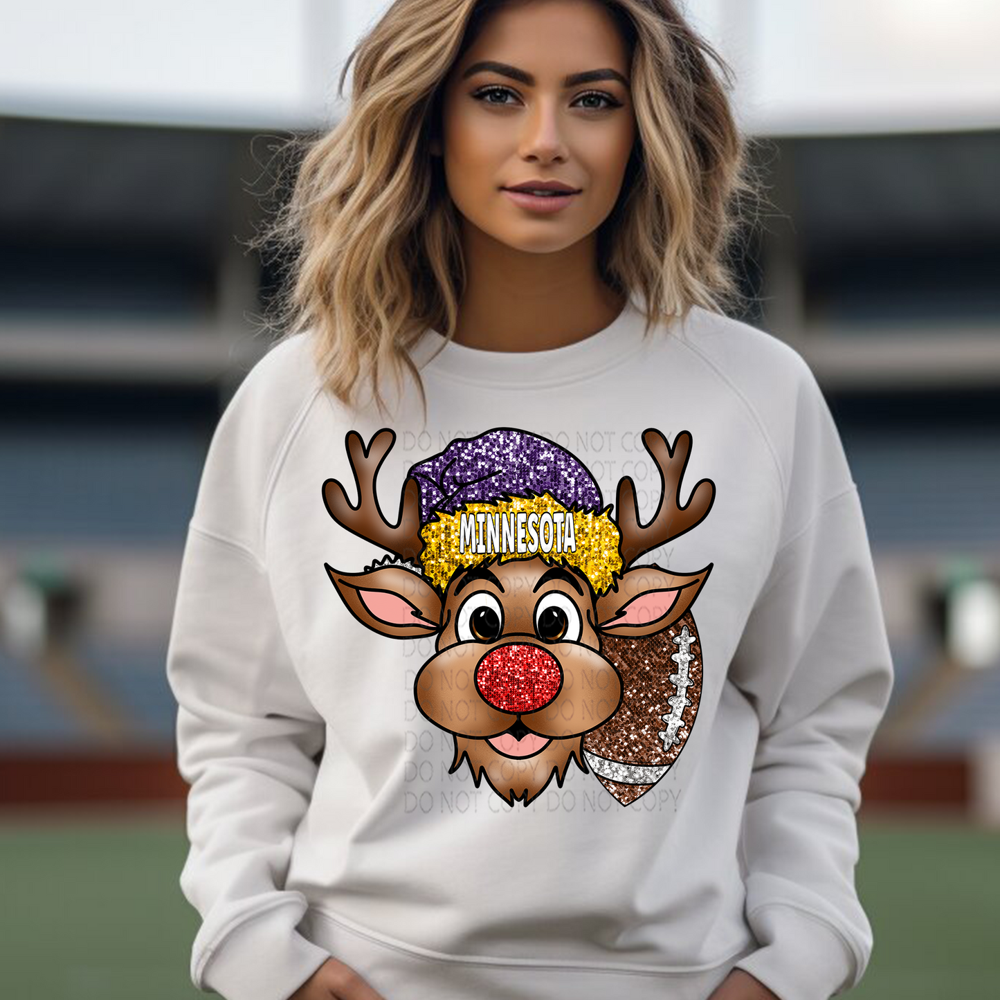 Minnesota Reindeer DTF & Sublimation Transfer