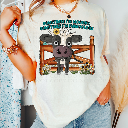 Moody Cow DTF & Sublimation Transfer