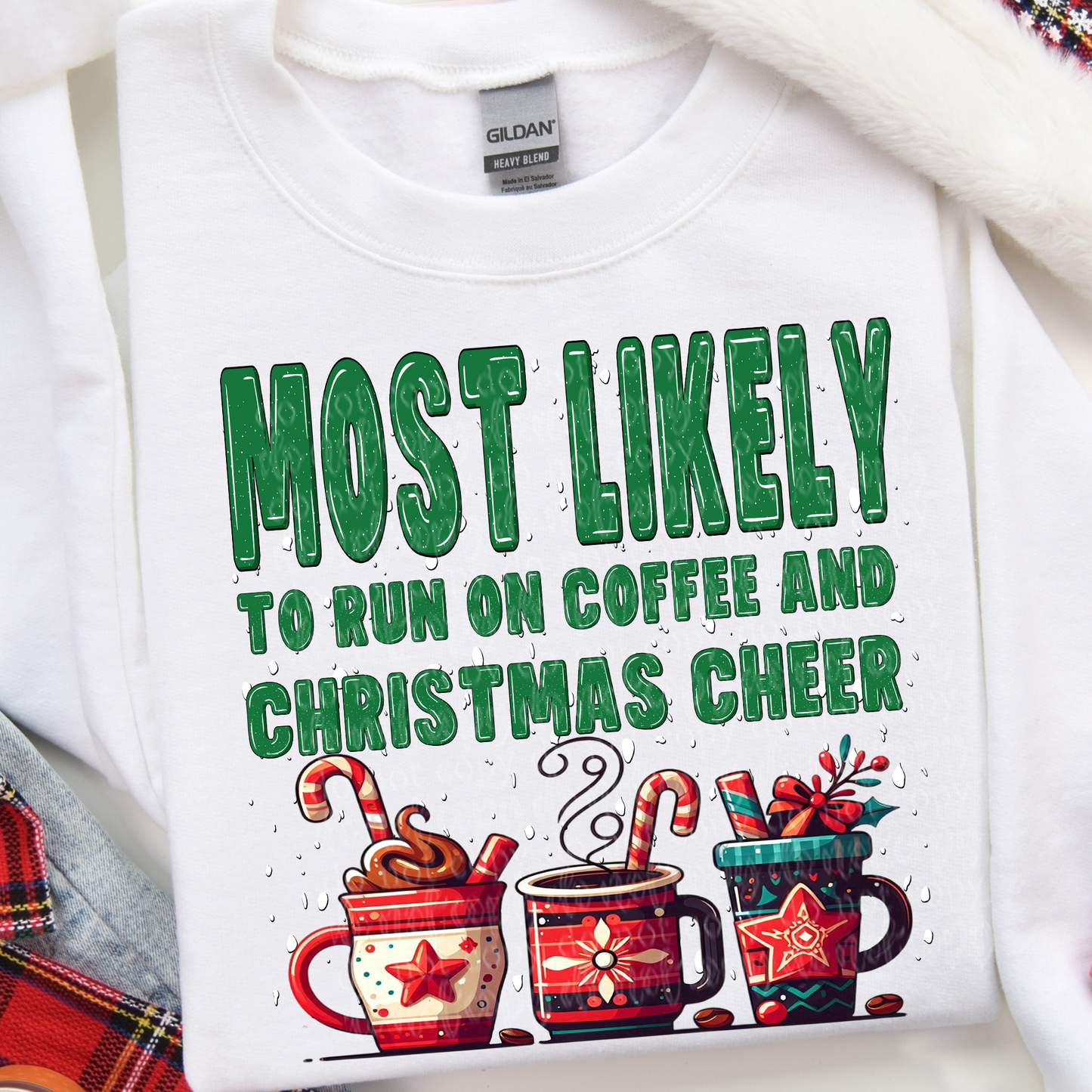 Most Likely Christmas Cheer DTF & Sublimation Transfer