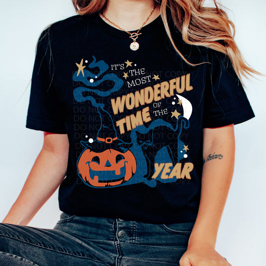 Most Wonderful Time Halloween DTF Transfer