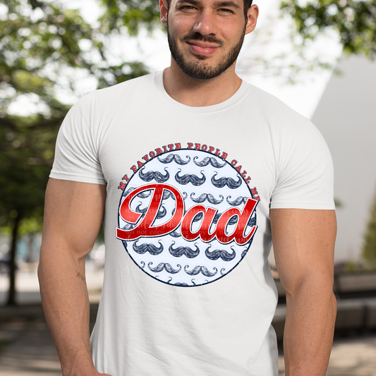 My Favorite Dad DTF & Sublimation Transfer