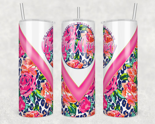 My Favorite Mama (matches shirt) Sublimation Transfer Tumbler Wrap 20oz (read description)