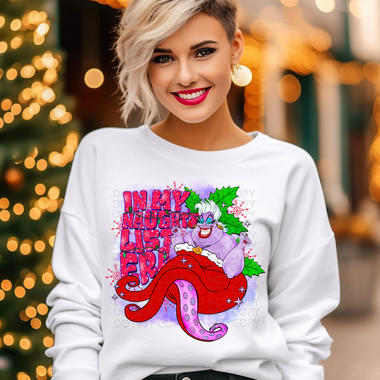 Naughty List Era DTF & Sublimation Transfer