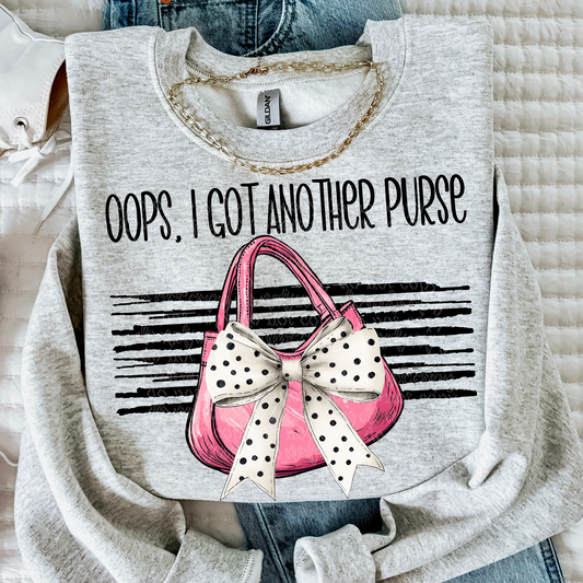 Oops Purse DTF & Sublimation Transfer