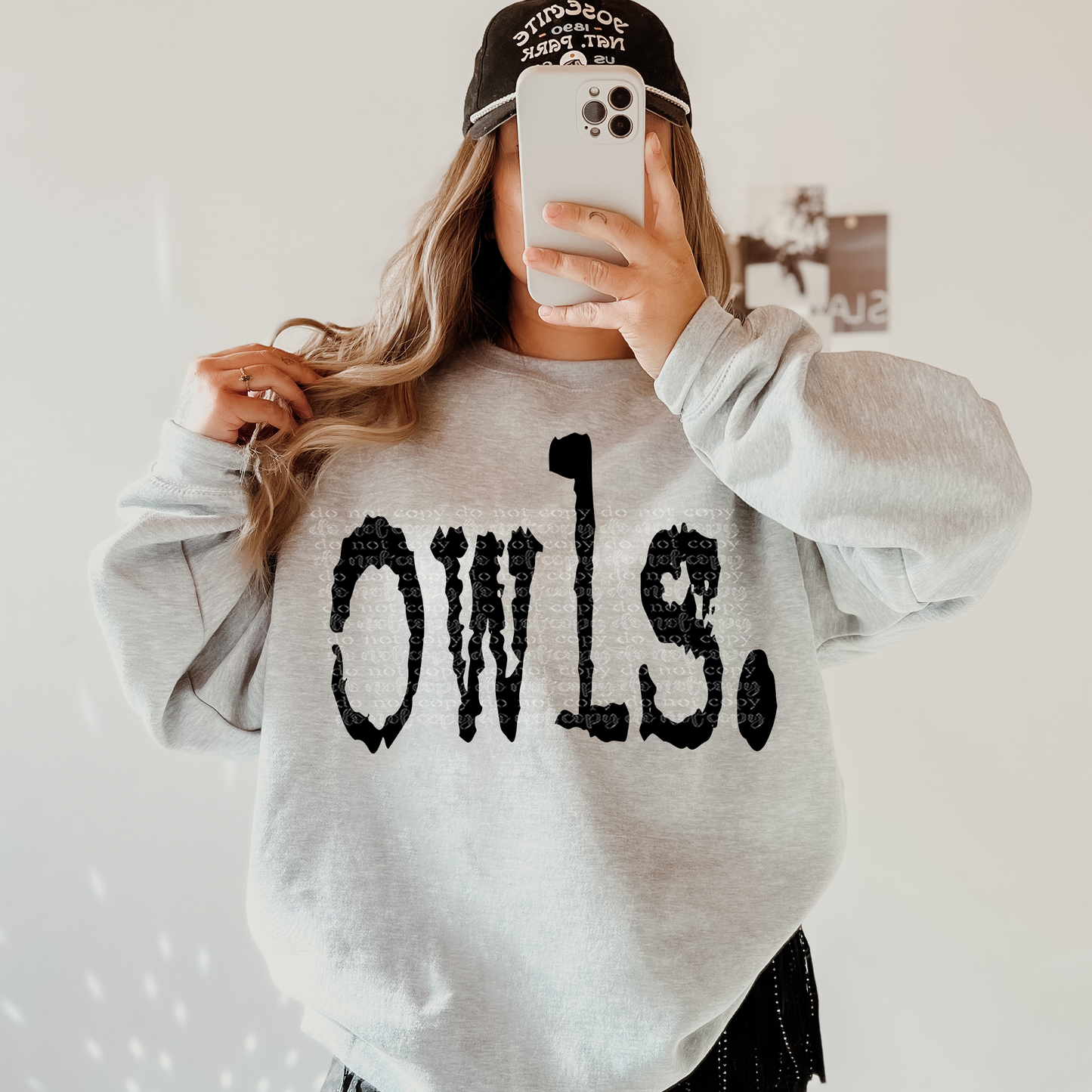 Owls Typography DTF & Sublimation Transfer