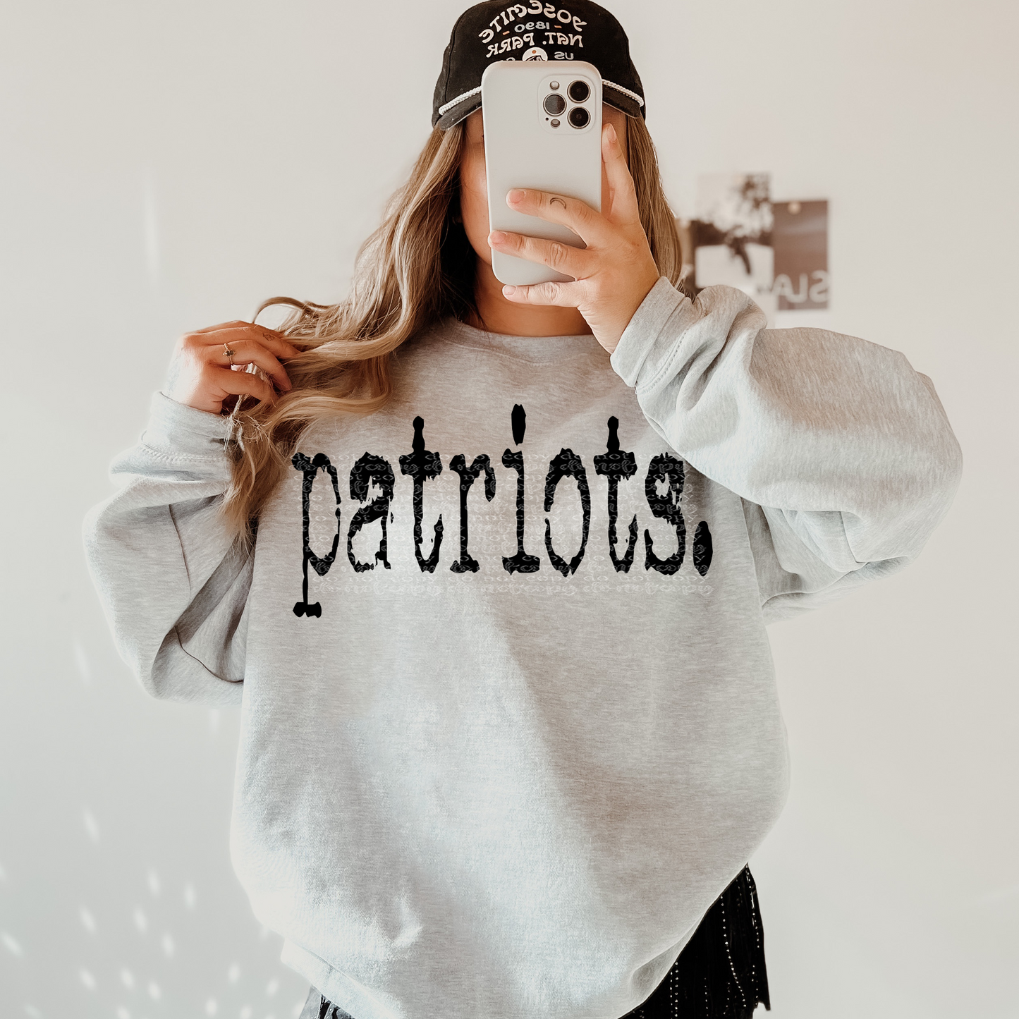 Patriots Typography DTF & Sublimation Transfer