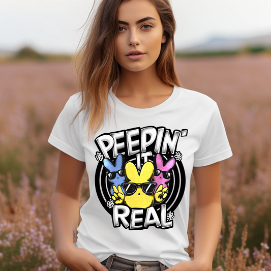 Peepin' It Real DTF & Sublimation Transfer