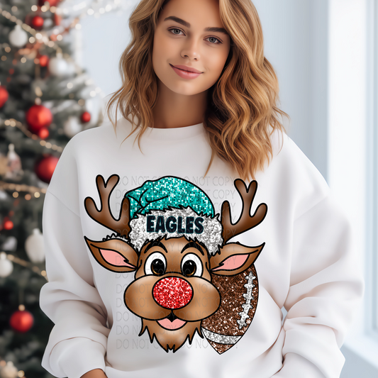 Philadelphia Reindeer DTF & Sublimation Transfer