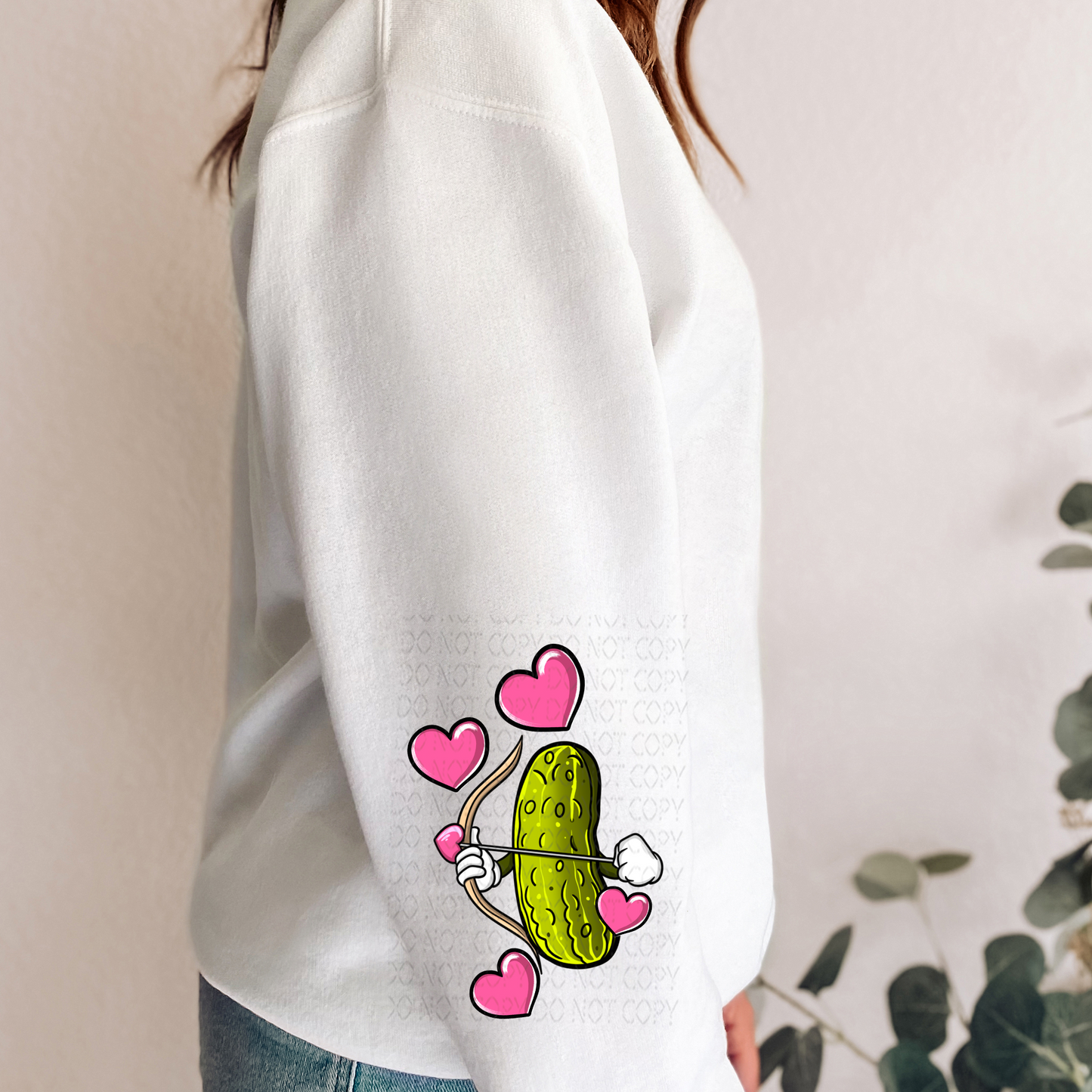 Pickle Lover Sleeve (matches shirt) DTF & Sublimation Transfer