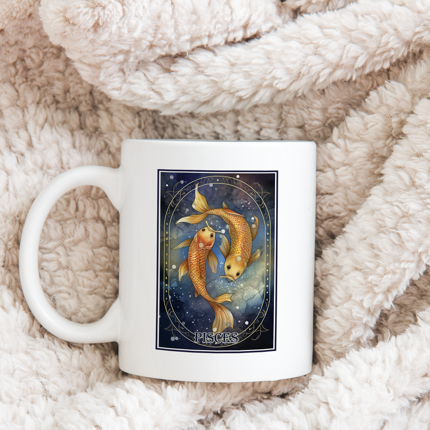 Pisces Tarot UV DTF Transfer