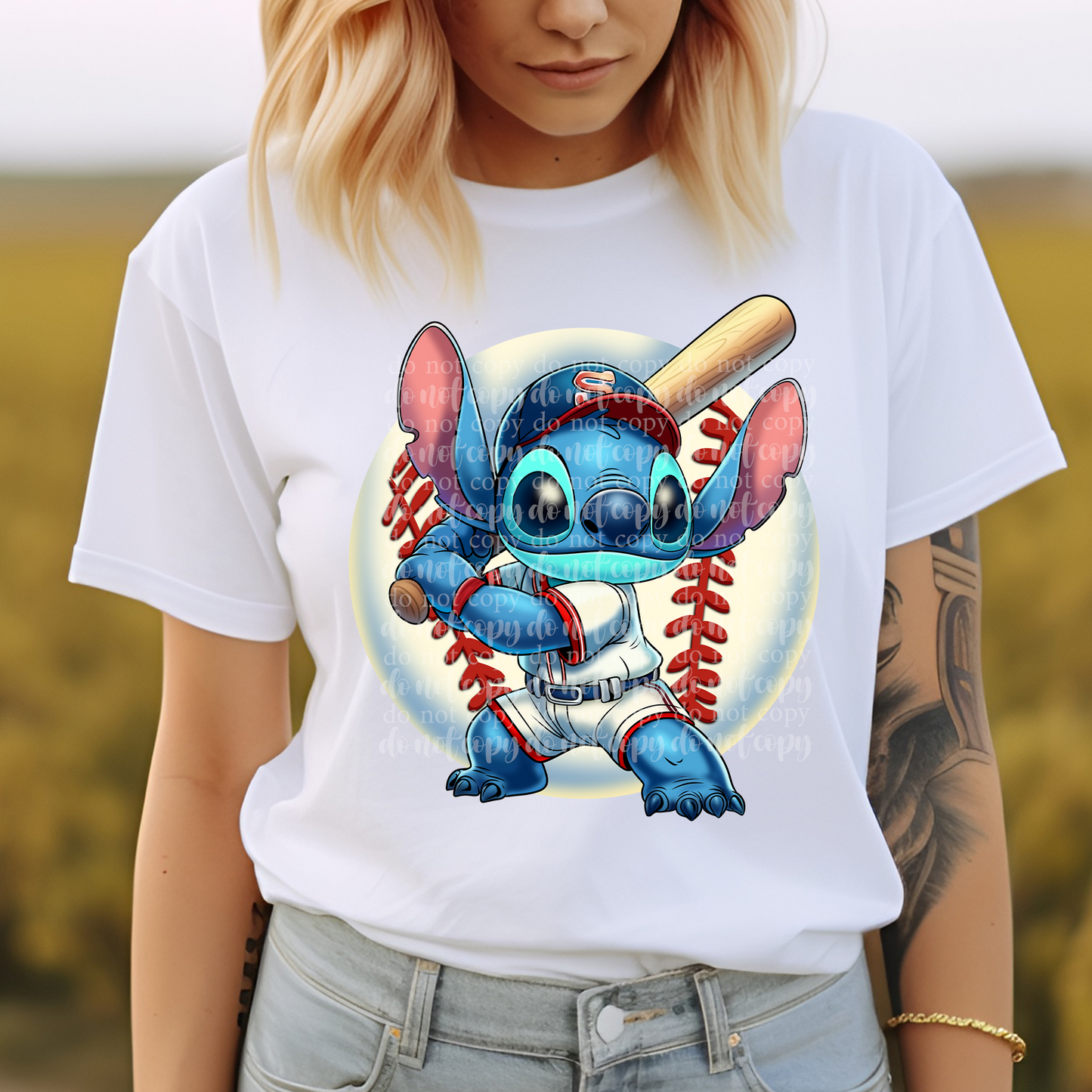 Play Ball Stitches DTF & Sublimation Transfer