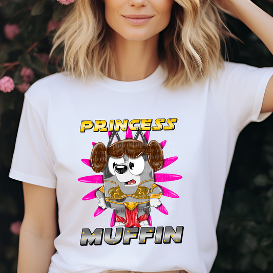 Princess Muffin DTF & Sublimation Transfer