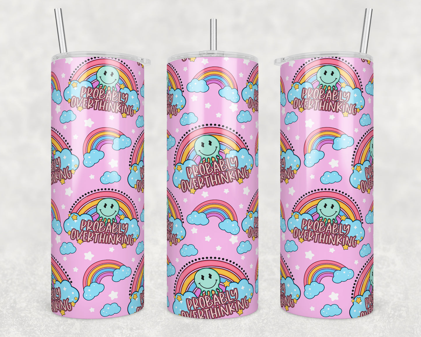 Probably Overthinking Tumbler Wrap 20oz (read description)