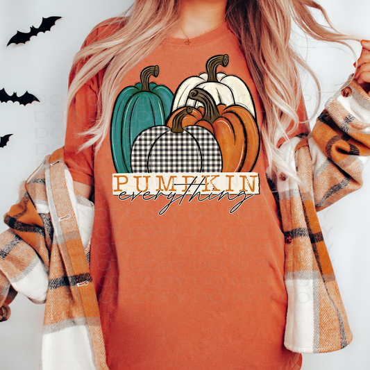 Pumpkin Everything DTF & Sublimation Transfer