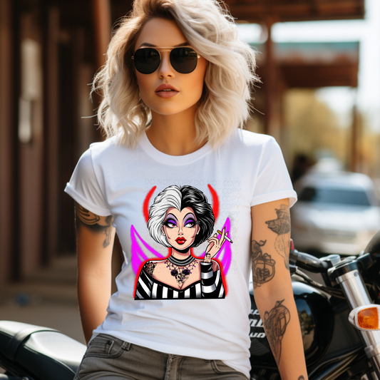 Queen with an Attitude DTF & Sublimation Transfer